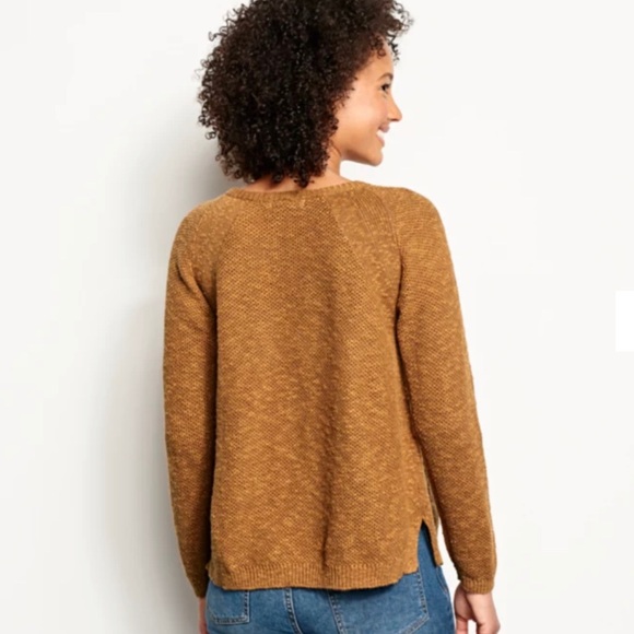 Orvis women’s Easy V-Neck linen blend pullover Sweater size XS - Picture 2 of 7